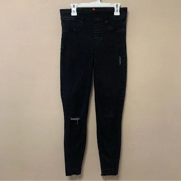 Spanx Vintage Distressed Ankle Skinny Jeans - Picture 4 of 13